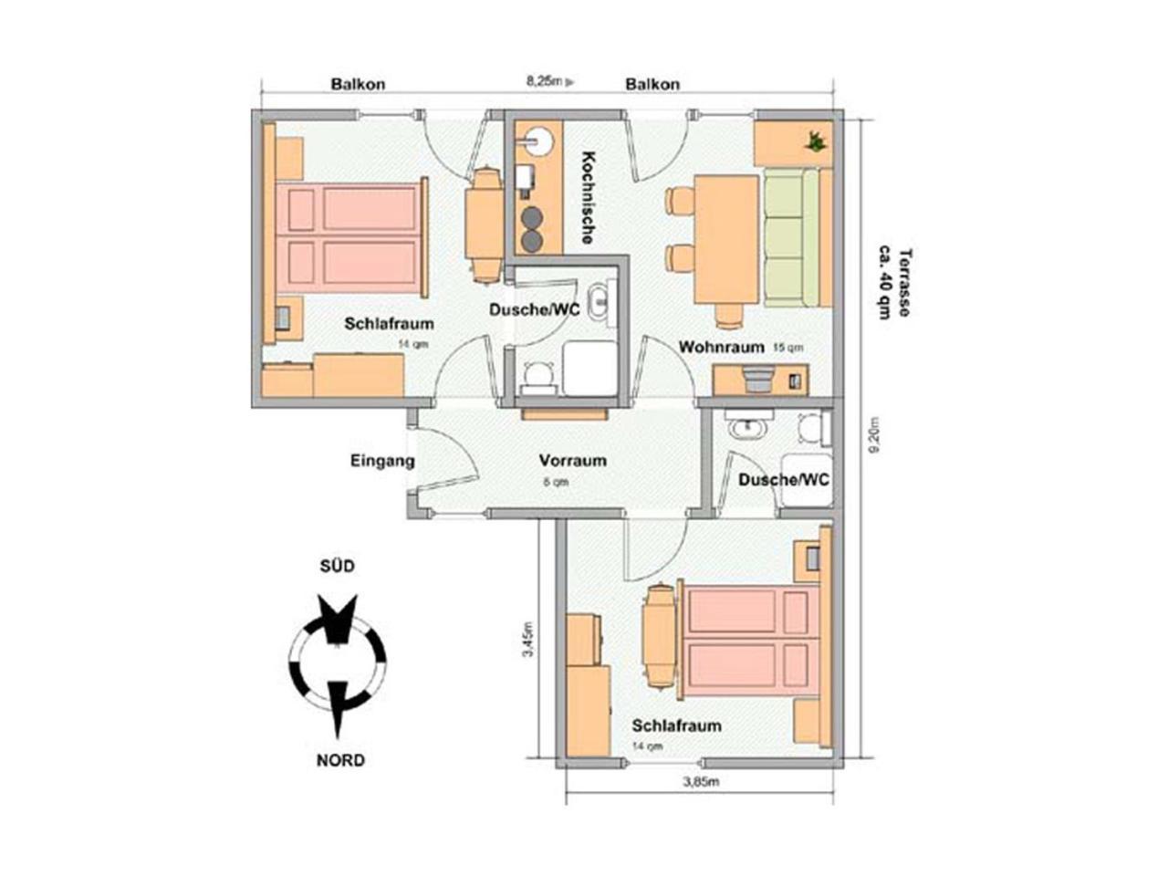 דירות לרמוס Haus Enzian מראה חיצוני תמונה